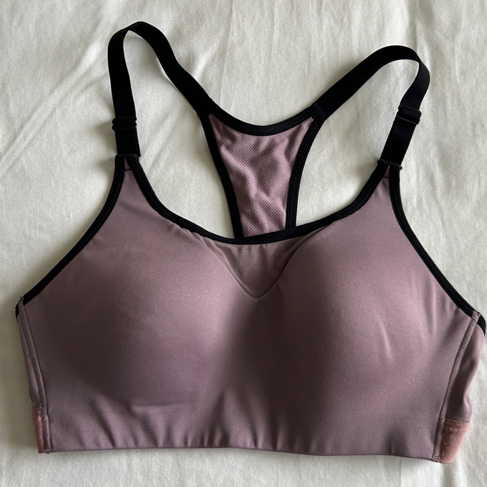 All In Motion Wireless Racerback Sports Bra in Mauve